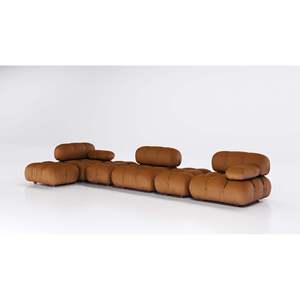 Huge Discount Genuine Leather <b>Sofa</b> Sectional Extendable Living Room Furniture with <b>Sponge</b> Filling <b>for</b> Indoor Use in Apartments - Product Image 3