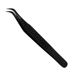 Ensemble de pinces à épiler professionnelles en acier inoxydable pour extensions de cils, multifonctionnelles, pointe en fibre personnalisable - Product Image 6