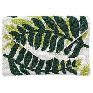 Top Fancy hecho a mano con cuentas bordado de hojas bolso de mano hermoso elegante lindo último nuevo diseño de moda de lujo para niñas - Product Image 3