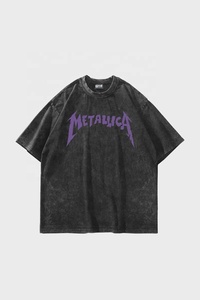 เสื้อยืดสตรีทแวร์ผ้าฝ้าย 100% คุณภาพสูง ล้างสีแบบแอซิด ดีไซน์ใหม่ ปรับแต่งได้ พร้อมตัวเลือกการปรับแต่ง  เป็นมิตรกับสิ่งแวดล้อม สำหรับผู้ชาย - Product Image 3