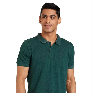 Jersey de punto Unisex de primera calidad para camisetas de polo Logotipo personalizado Impreso Patrón sólido Bordado Polos de marca Polos de talla grande - Product Image 1