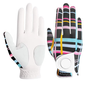 Guantes de golf de alta calidad de diseño único, mano derecha izquierda en piel de oveja, guantes de golf suaves para gimnasio a precio premium - Product Image 2