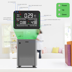 Portable Smart Digital <strong>Radon</strong> Tester with Pulse Ion Chamber, LCD Screen, Bq/m&sup3; PCi/L for Home, Soil &amp; Water Monitoring - Product Image 5