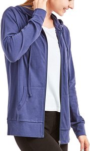 Sudadera con capucha y cremallera para mujer, ropa para Parte Superior Femenina, de gran tamaño y adelgazante, para invierno - Product Image 4