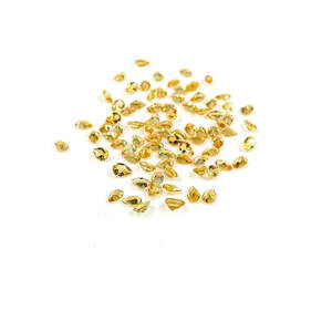 Citrino Natural, Gema Suelta de Alta Calidad, Corte Pera, Trillón, Cuadrado y Corazón de 3x5mm y 4x6mm, Amarillo y Naranja, Tratado Térmicamente - Product Image 5