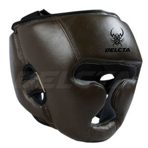 Protector de Cabeza de Boxeo de Cuero de Buena Calidad, Protector de Cabeza de Boxeo con Logotipo Personalizado, Protector de Cabeza de Boxeo Resistente - Product Image 3