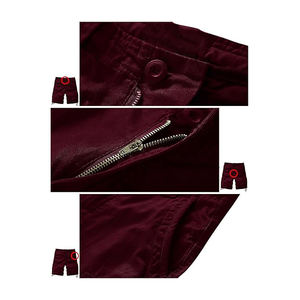 Haut court cargo multi-poches pour homme Tendance avec jean 100% coton de qualité supérieure - Product Image 5