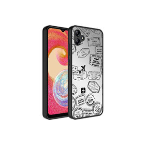Funda Trasera de Lujo Brillante y Resistente a Golpes para Samsung Galaxy A04E, con Patrón de Espejo, TPU Suave, Silicona, Protección de Cámara - Product Image 1