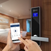 Orbita Classic Keyless Technology Hotel Key Card Lock Negro Inteligente Swipe RFID Keycard Smart Management Software Antirrobo