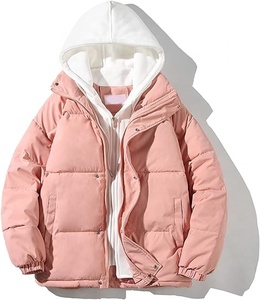 Winter Season Women Crop Puffer <b>Jacket</b> Wholesale Customized Design Bubble <b>Jackets</b> Unisex 2023 Light Weight Down Bubble <b>Jacket</b> - Product Image 2