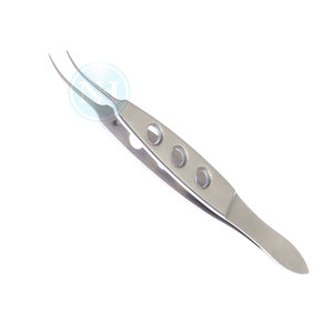 Micro Pinzas Oftálmicas Reutilizables con Dientes de 0.12 mm y Plataformas de Ligadura para Kits de Cirugía Ocular Clínica - Product Image 2