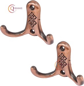 New Solid Copper Coat <b>Hooks</b> Wall Hanging Coat <b>Hook</b> Decorative <b>Self</b> <b>Adhesive</b> Bathroom Clothes Display Towel Door Hanger Home <b>Hook</b> - Product Image 1