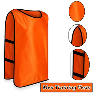 High Quality Breathable Soccer <b>Training</b> <b>Vest</b> and Bibs Canvas Sports <b>Football</b> <b>Training</b> Gear for Summer Wholesale - Product Image 4