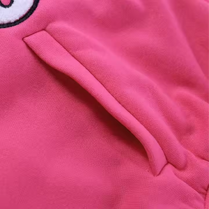 Chaqueta universitaria informal transpirable para mujer, recortada personalizada, cómoda chaqueta cortavientos de algodón y lana para invierno - Product Image 5