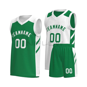 Conception personnalisée Basketball Jersey Sublimation Youth Team Pattern Uniforms Sets Basketball Apparel 100% Polyester - Product Image 5