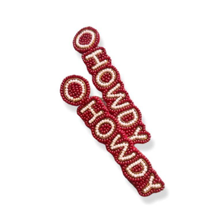 Boucles d'oreilles pendantes brodées de qualité supérieure taille personnalisée pour les filles vêtements de fête pour femmes disponibles prix de gros par glowin fashion - Product Image 3