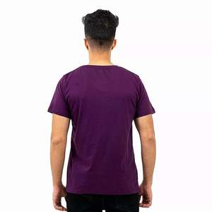 Camiseta Personalizada de Algodón de Manga Larga, Estilo Urbano, Gruesa, Lisa, Básica, para Hombre, para Otoño - Product Image 3