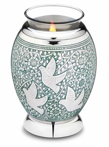 La mejor calidad de exportación, tamaño personalizado, urnas de cremación de metal y aluminio, mayoristas indios de suministros funerarios de calidad - Product Image 5