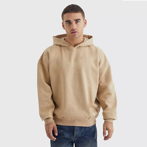 Alta calidad casual con capucha de peso pesado de gran tamaño Sudadera con capucha puff Impresión logotipo personalizado sudaderas con capucha para los hombres - Product Image 5