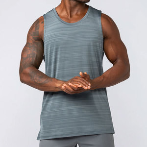 เสื้อกล้ามทรงยาวผ้าอีลาสเทนยืดหยุ่นสวมใส่สบายสไตล์วินเทจสำหรับเล่นกีฬา รุ่นใหม่มาแรง กำลังขายดี - Product Image 1