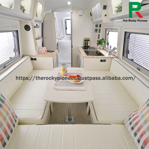 ODM en China: Remolque de Viaje (Caravana) con un Diseño Único y Nostálgico que Ofrece un Interior Espacioso y un Toque de Lujo - Product Image 5