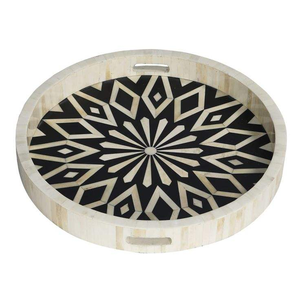 Jarrón de Mesa Rectangular de Diseño Art Deco con Incrustaciones de Hueso, Hecho a Mano en India, de Lujo y Alta Calidad, Precio Directo de Fábrica - Product Image 3