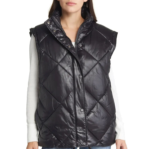 Chaqueta de Invierno para Mujer, Chaqueta Acolchada Mediana, Abrigo Acolchado Cálido, Prenda Exterior Acolchada Moderna, Estilo Casual Moderno - Product Image 5