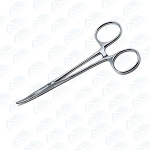 คีมหนีบกันยุงแบบใช้มืออุปกรณ์ทางการแพทย์คีมหนีบกันยุงแบบโค้งทำจากสเตนเลสเกรดสูง - Product Image 4