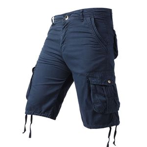 Shorts cargo décontractés pour hommes Séchage rapide et imperméable multi-poches pour la pêche et la chasse en plein air Pantalons courts pour hommes - Product Image 4