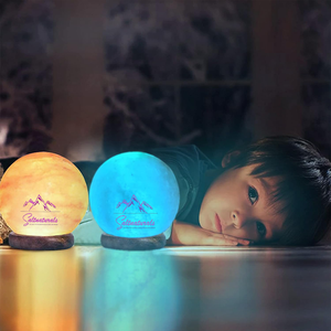 Lámparas de sal del Himalaya de fabricación profesional Lámparas de luna de forma natural de buena calidad más vendidas en estilo Feng Shui de Pakistán - Product Image 3