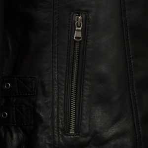 Chaqueta de motorista de cuero de estilo tradicional, chaqueta de motocicleta de cuero para mujer, chaqueta de cuero para mujer - Product Image 5