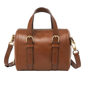 Unisex Brown Leather <b>Messenger</b> <b>Bag</b> Big Size Crossbody Shoulder Satchel <b>for</b> <b>Men</b> and Women <b>for</b> Office Work and Carrying Laptop - Product Image 1