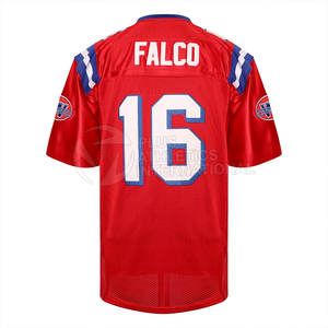 Camiseta de fútbol bordada para hombre con tela de alta resistencia y logotipo Camiseta de fútbol americano Atlético - Product Image 3