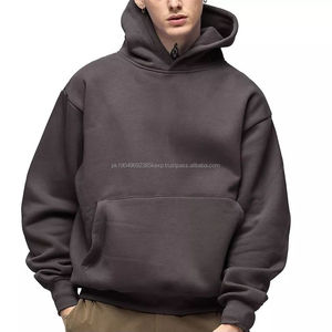 Ventes en gros de sweats à capuche pour hommes en coton lourd surdimensionné de haute qualité, de différentes couleurs, 100% coton, style streetwear - Product Image 1
