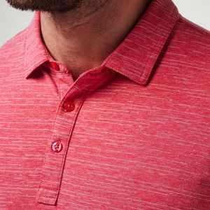 เสื้อเชิ้ตผู้ชายคุณภาพสูง โลโก้สั่งทำพิเศษ ผ้าถักเนื้อแน่น 100% ผ้าฝ้าย ระบายอากาศได้ดี บริการ OEM ไซส์ใหญ่ - Product Image 3