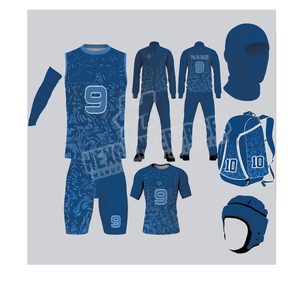 Uniforme américain 7 v 7 pour hommes, kit 2025 d'impression par sublimation, haute qualité, respirant, couleur unie, kit d'uniforme OEM 7 on 7 personnalisé - Product Image 5