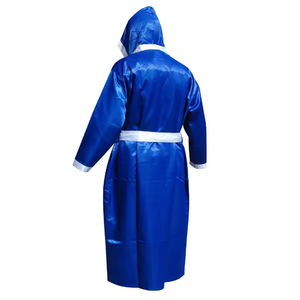 Batas de Boxeo Unisex de Muay Thai Personalizadas al por Mayor, Venta Caliente, Trajes de Entrenamiento de Boxeo para Niños, Kimono de Jiu Jitsu con Pantalones Cortos de Satén - Product Image 3