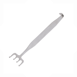 Retractor Adson de la mejor calidad, 5 pulgadas, 4 puntas, instrumentos veterinarios quirúrgicos de acero alemán Romo, retractores Adson - Product Image 3