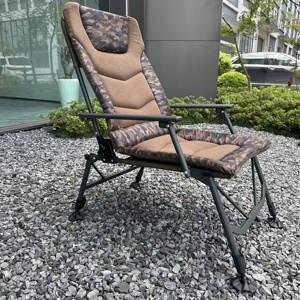 Silla Ligera de Pesca para Viaje y Senderismo, Sillas de Pesca Plegables para Exteriores, Silla Portátil con Respaldo para Pesca de Carpa - Product Image 6