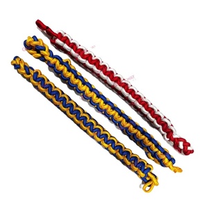 High Quality Blue Shoulder <b>Cord</b> Single <b>Braid</b> Formal Uniform Decorative <b>Cord</b> Decorative Uniform Accessory - Product Image 1