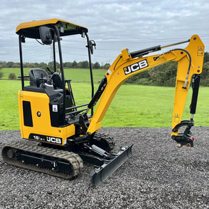 Miniexcavadora JCB 18Z-1 de 1.8 Toneladas con Certificación EPA, Motor Kohler y Giro de Cola Cero para Construcción y Paisajismo - Product Image 1