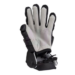 Gants de crosse en cuir de qualité, légers, avec rembourrage confortable pour les joueurs actifs, entraînement et match - Product Image 3