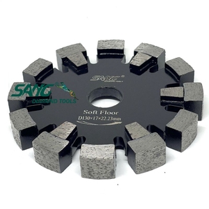 Lame de scie diamantée pour découpe de joints de béton, 125mm 130mm, épaisseur 17mm, pour chauffage au sol (Néerlandes, Pologne) - Product Image 5
