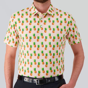 เสื้อโปโลคอปกลำลองของผู้ชายคุณภาพสูงเสื้อยืดธุรกิจแขนสั้นผ้าฝ้ายแห้งเร็ว - Product Image 5