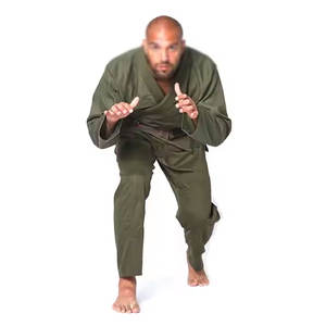 Vêtements d'arts martiaux Offre Spéciale à prix raisonnable Uniforme de Jiu Jitsu respirant avec logo personnalisé - Product Image 3