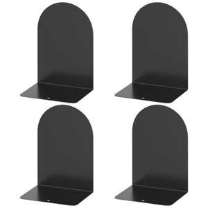 Sujetalibros de metal de primera calidad con un diseño moderno, perfecto para agregar estilo y organización a cualquier estantería - Product Image 4