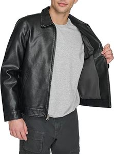 Veste en cuir de mode d'hiver pour hommes la plus vendue sur mesure avec un nouveau tissu teint en état de haute qualité traité - Product Image 2