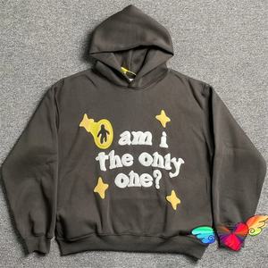 Sudaderas con capucha para hombre con estampado personalizado de Hip Hop, jersey de lana gruesa, ropa de calle recortada, sudaderas con capucha para hombre y mujer - Product Image 2