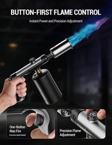 Hochleistungs-BBQ-Feueranzünder Propangasbrenner Sofortzündung Einstellbare Flamme Sicherheitsverriegelung Outdoor-Camping-Gasbrenner - Product Image 6