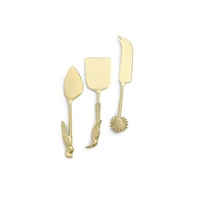 Couteau en laiton pour gâteau d'anniversaire et serveur de gâteau, ensemble de service de gâteau en laiton de créateur de luxe pour la fabrication à partir de l'inde - Product Image 3